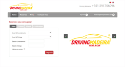 Desktop Screenshot of drivingmadeira.com